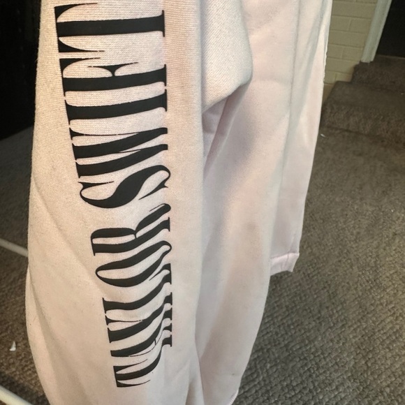 Taylor Swift Pink Graphic Hoodie - Picture 3 of 5